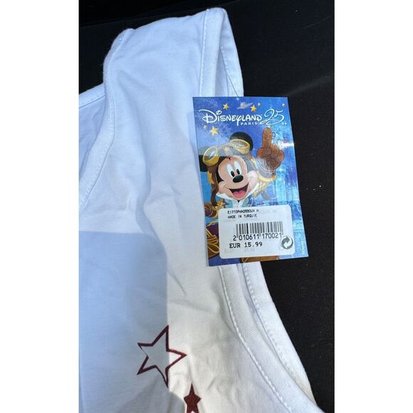 HTF Rare Disneyland Paris 25th Anniversary Shirt NWT I’m A Star Minnie Sz Med - Picture 3 of 10